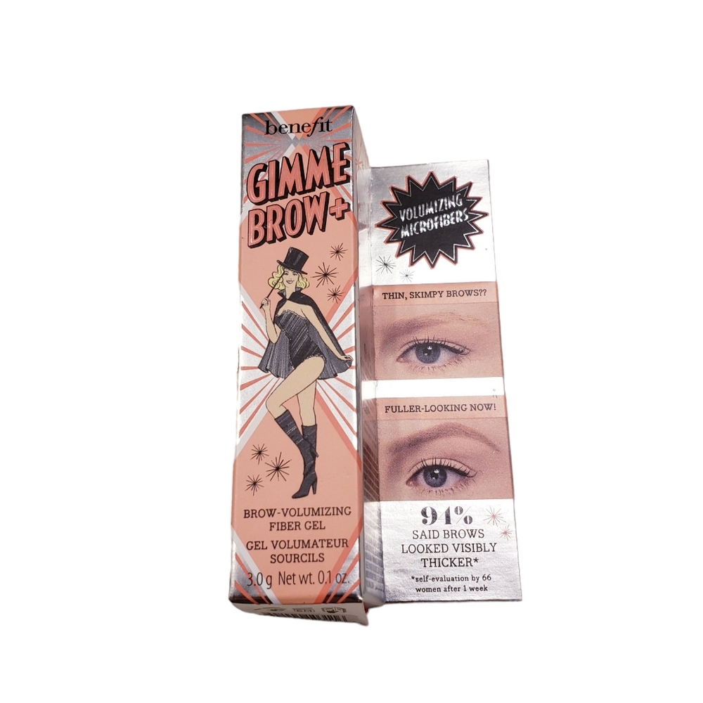 Benefit Gimme Brow 3.0oz New with Tags Sealed Box Cool Light Blonde Shade 01 NEW